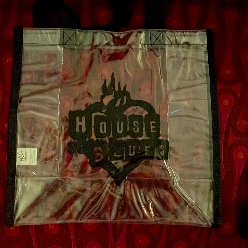 Clear vinyl bag